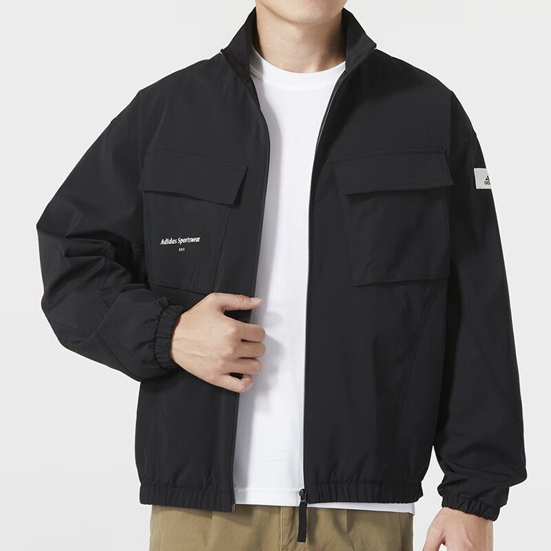 Adidas ST GF Woven Jackets 'Black' IP4987 sold by KicksCrew product image thumbnail 5