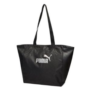 (WMNS) Puma Core up Large Shopper Bag 'Black White' 076971-01 sold by KicksCrew