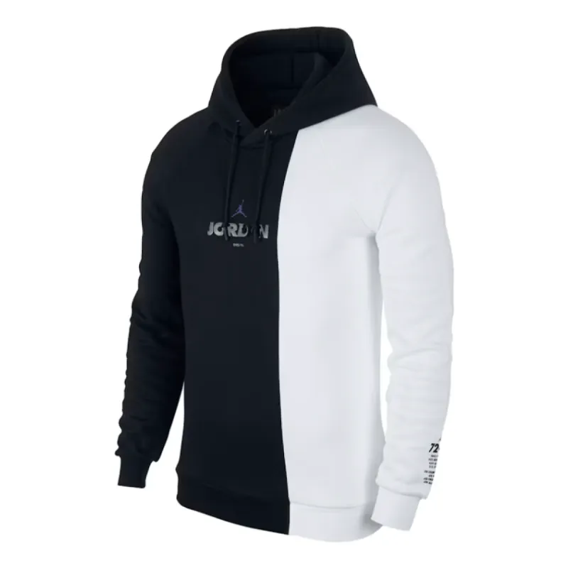 Air Jordan LGC AJ11 FLC SpaceJam Hoodie 'Black White' BQ0187-010 sold by KicksCrew