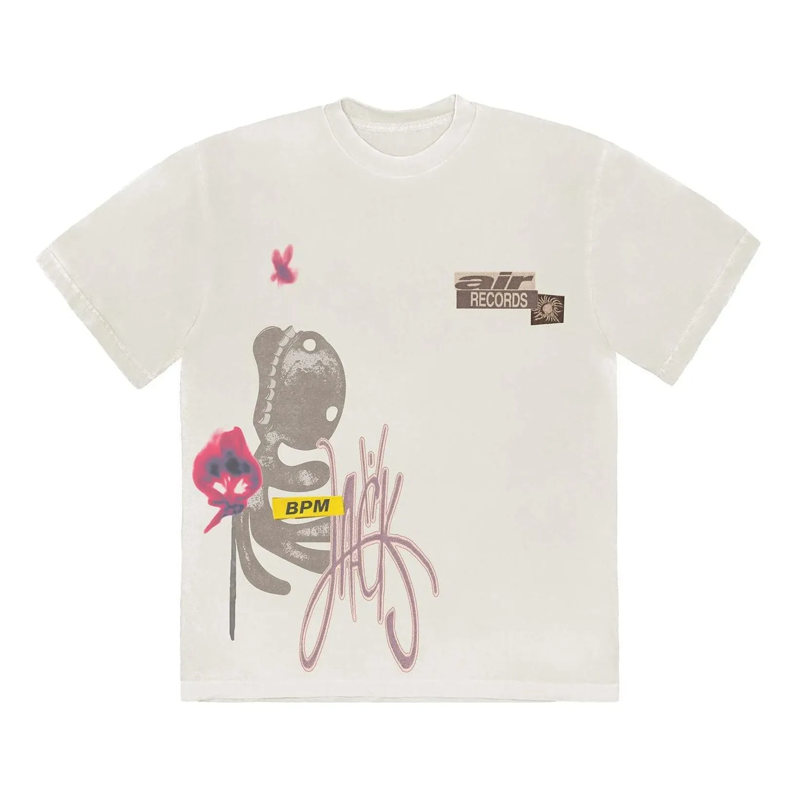 Travis Scott Cactus Jack SS22 Dream It T-shirt 'Natural' CJFN-SS67 sold by KicksCrew product image thumbnail 2