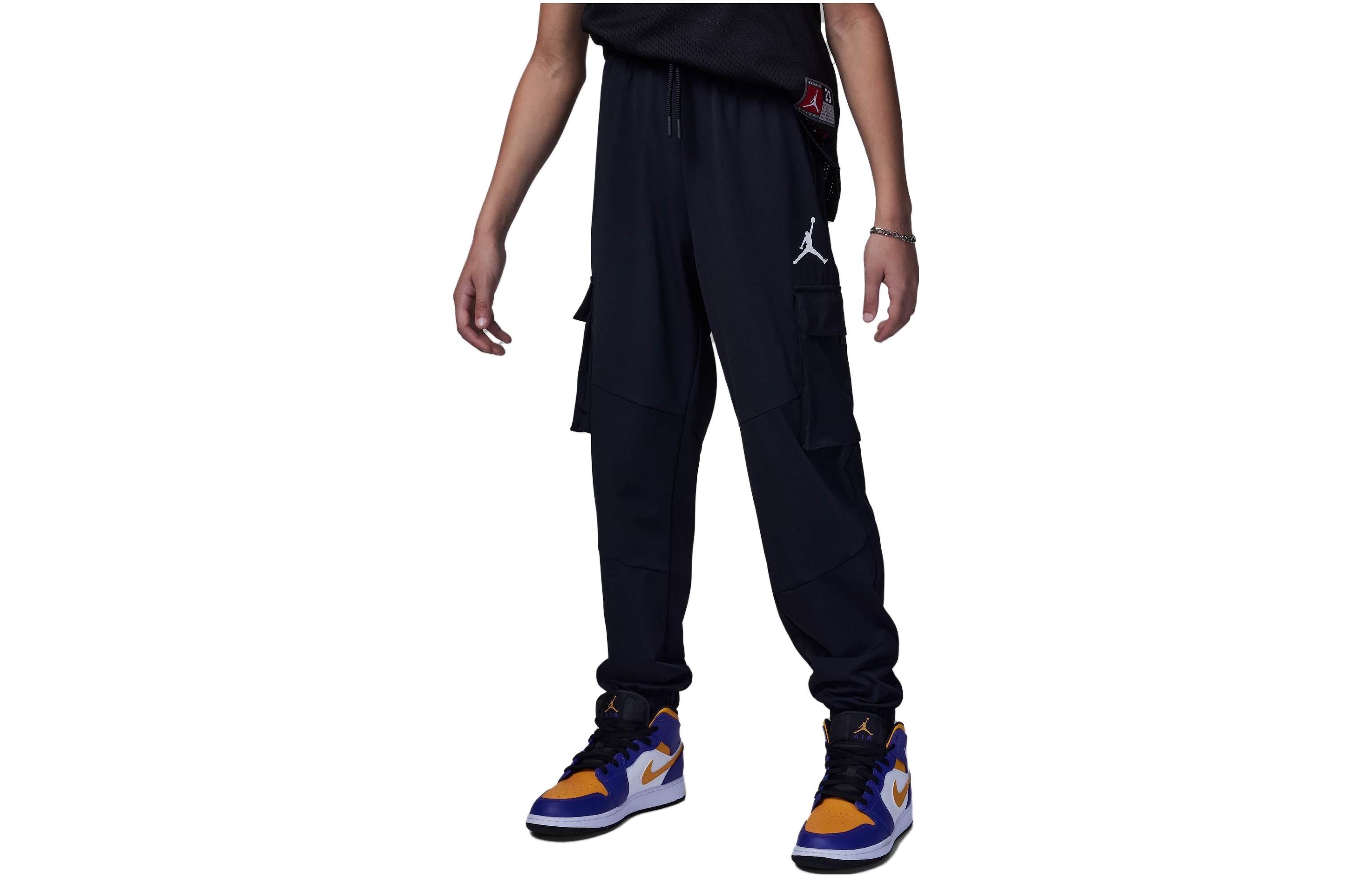 (GS) Air Jordan Cargo Pants 'Black' FQ0656-010 sold by KicksCrew product image thumbnail 2