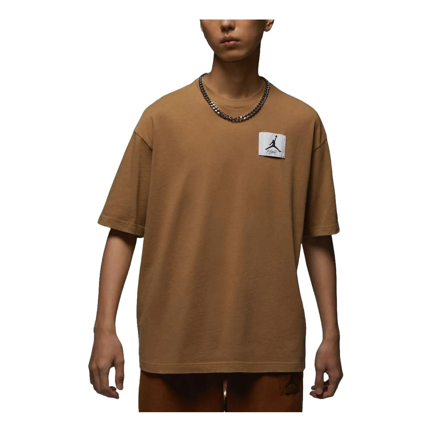 Air Jordan Flight Essential Oversized T-shirt Asia Sizing 'Brown' DZ0605-231 sold by KicksCrew
