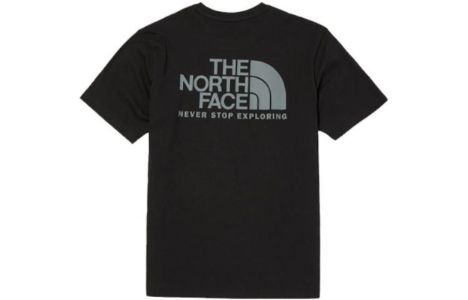 THE NORTH FACE Cotton Logo T-shirt 'Black' NT7UN06A sold by KicksCrew