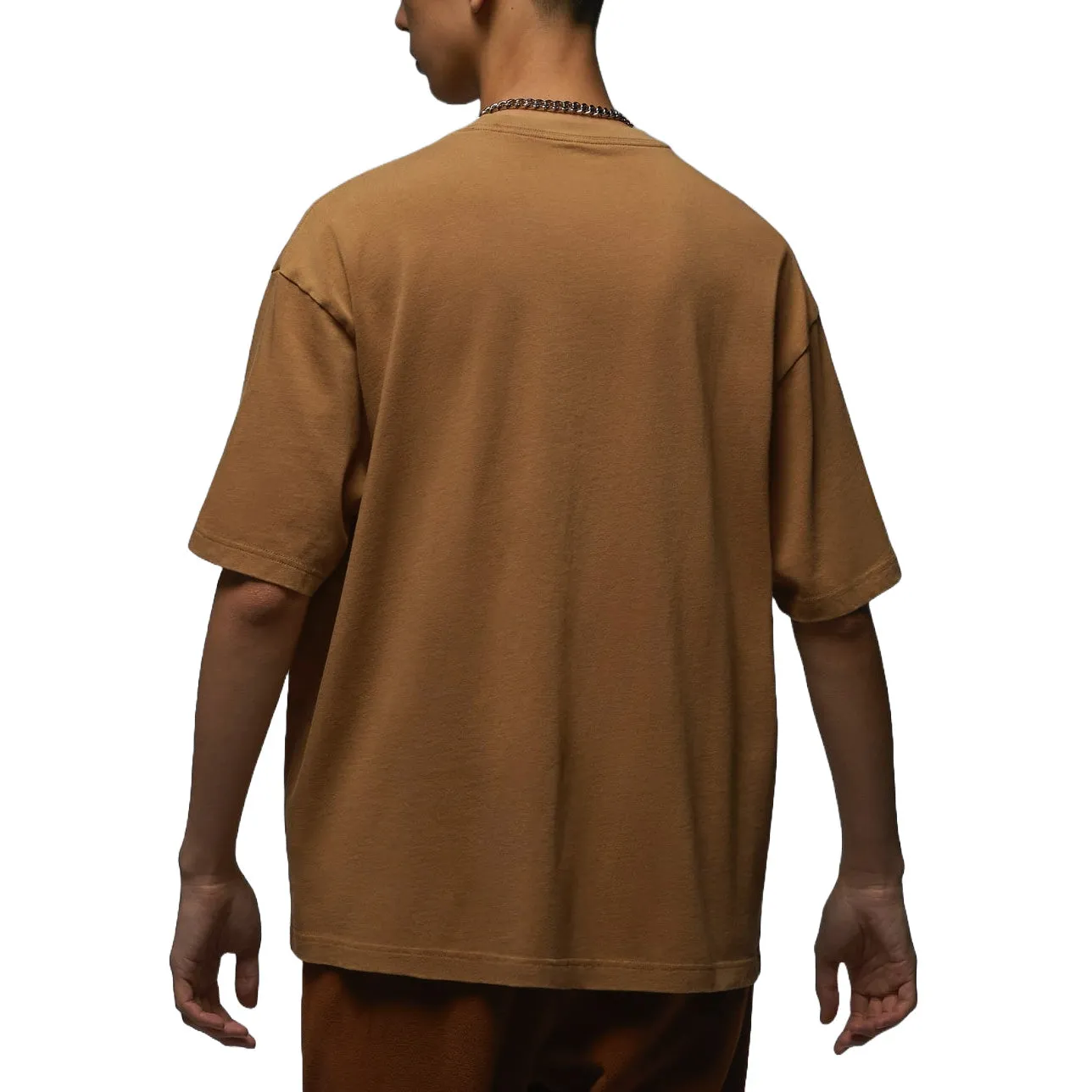 Air Jordan Flight Essential Oversized T-shirt Asia Sizing 'Brown' DZ0605-231 sold by KicksCrew product image thumbnail 2