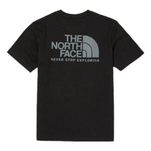 THE NORTH FACE Cotton Logo T-shirt 'Black' NT7UN06A sold by KicksCrew