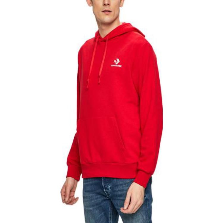 Converse Star Chevron Embroidered Pullover Sweatshirt 'Red' 10008926-A05 sold by KicksCrew product image thumbnail 5