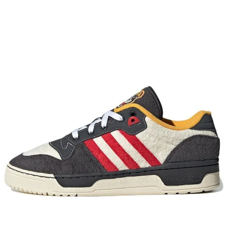 adidas originals Rivalry Low 'Dark Grey Red' HR0464 sold by KicksCrew