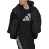 (WMNS) adidas Big Baffle Jacket 'Black' GT6541 sold by KicksCrew