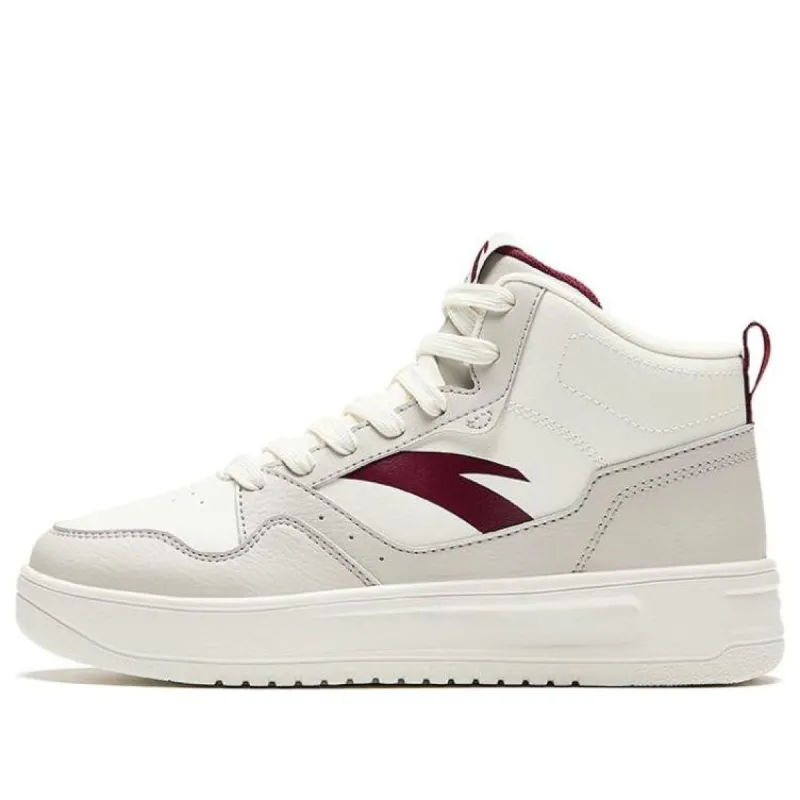 (WMNS) ANTA High Top 'White Burgundy' 922348002Q-3 sold by KicksCrew
