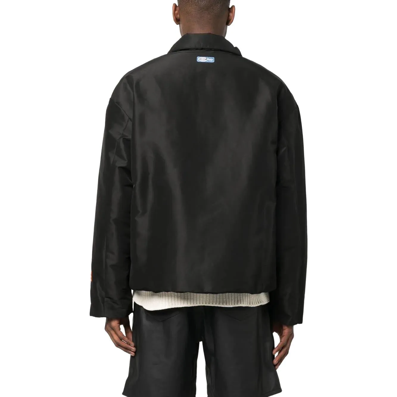 HERON PRESTON Ex-Ray Nylon Security Jacket 'Black' HMEA081S23FAB0011000 sold by KicksCrew product image thumbnail 2