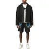 HERON PRESTON Ex-Ray Nylon Security Jacket 'Black' HMEA081S23FAB0011000 sold by KicksCrew