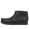Clarks Wallabee Boots Gore-Tex Leather 'Black' 26146260 sold by KicksCrew