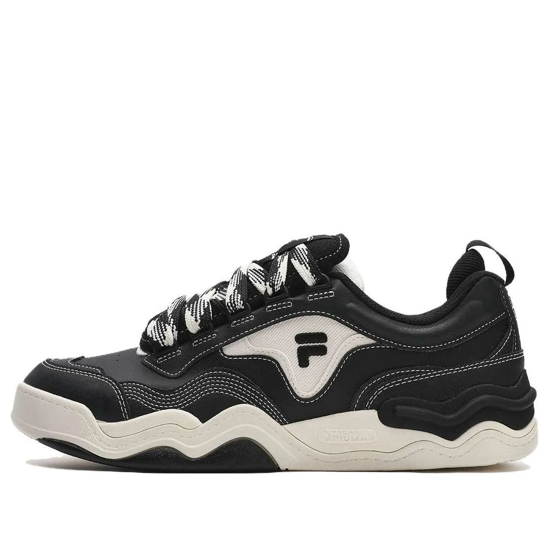 FILA FUSION Kick Sneakers 'Black Beige' T12M342305FBA sold by KicksCrew