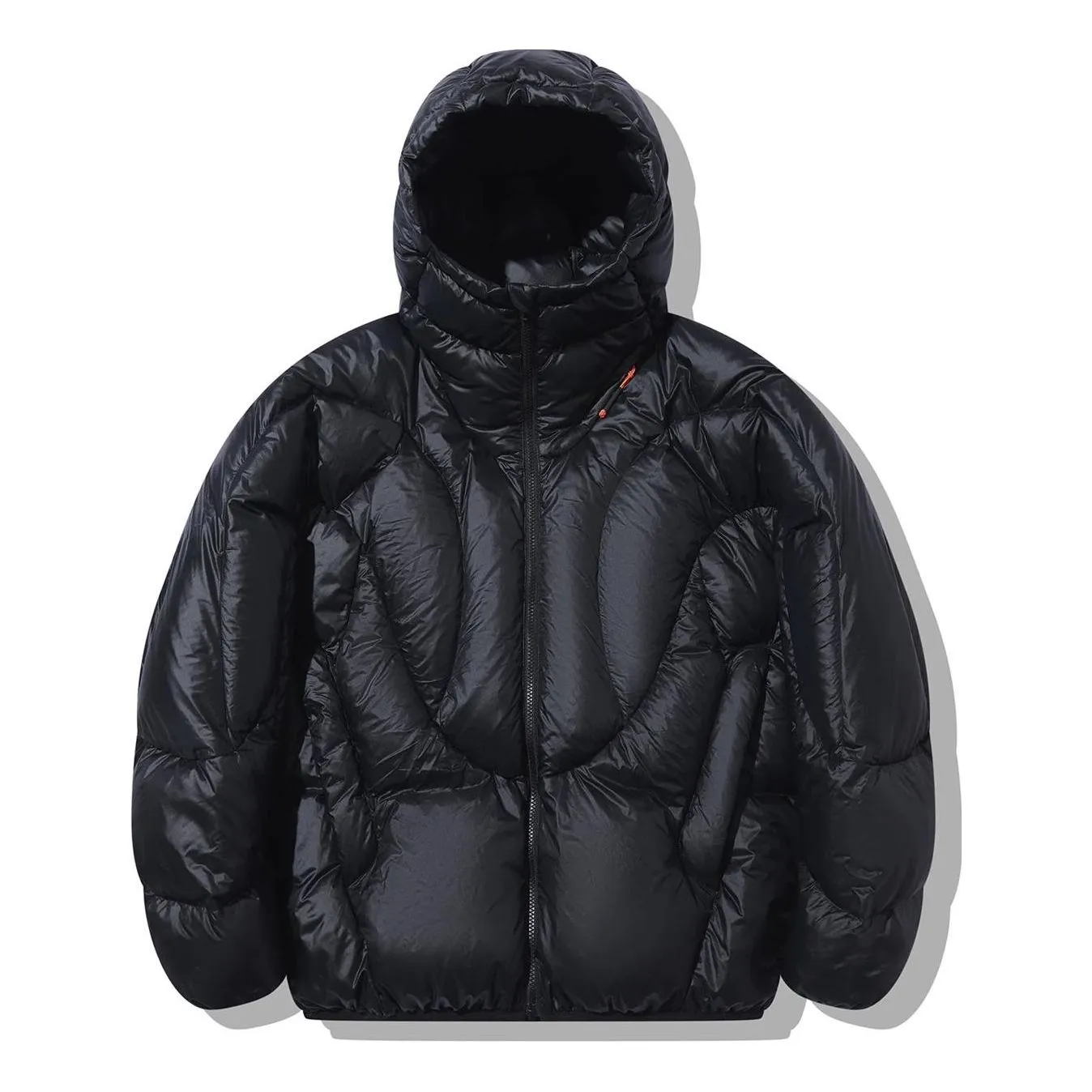 Li-Ning Short Down Jacket 'Black' AYMT035-6 sold by KicksCrew