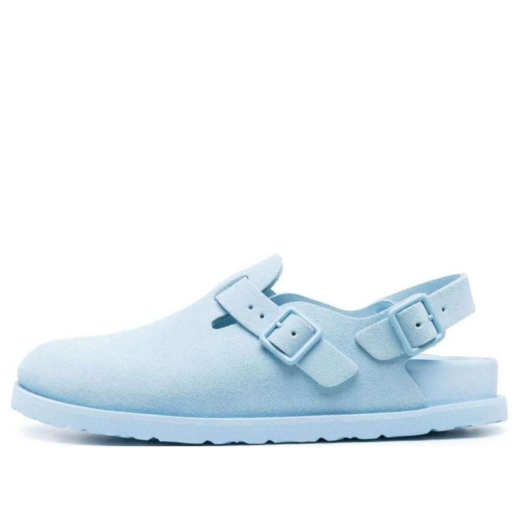 Birkenstock 1774 III Tokio Suede Leather Narrow Fit 'Powder Blue' 1025916 sold by KicksCrew