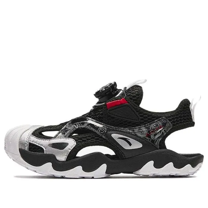 (GS) ANTA Outdoor Sandals 'Black Silver White' A312426909-2 sold by KicksCrew