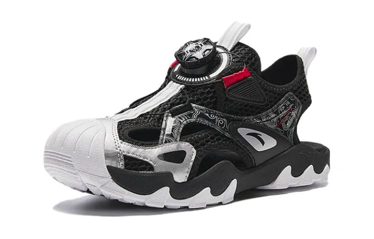 (GS) ANTA Outdoor Sandals 'Black Silver White' A312426909-2 sold by KicksCrew product image thumbnail 2