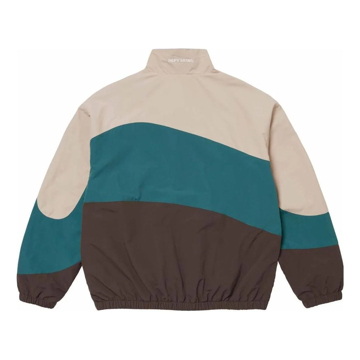 Supreme Curve Track Jacket 'Tan Black Blue' SUP-SS24-0147 sold by KicksCrew product image thumbnail 2