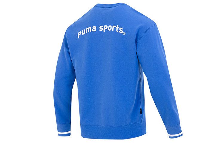 Puma Team Crew Tr Logo Sweater 'Blue' 620614-92 sold by KicksCrew product image thumbnail 2