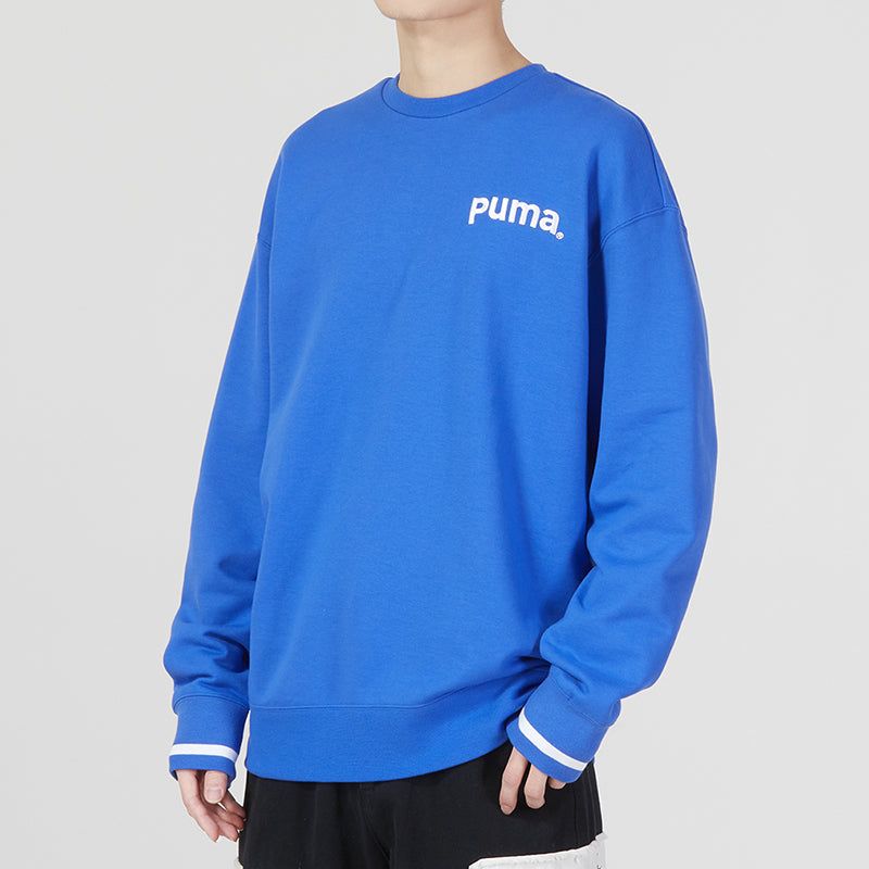 Puma Team Crew Tr Logo Sweater 'Blue' 620614-92 sold by KicksCrew product image thumbnail 5