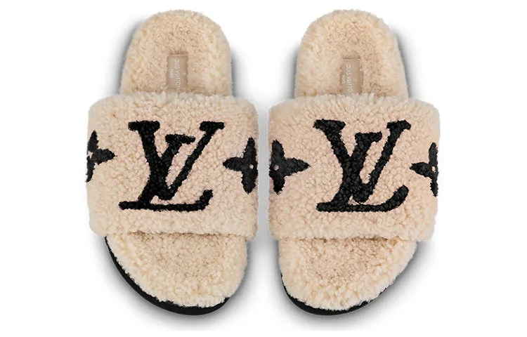 (WMNS) LOUIS VUITTON Paseo Comfort Flat Sandals 'Beige' 1ABWD1 sold by KicksCrew product image thumbnail 4