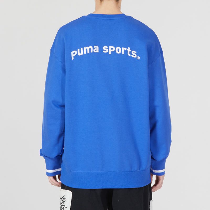 Puma Team Crew Tr Logo Sweater 'Blue' 620614-92 sold by KicksCrew product image thumbnail 4