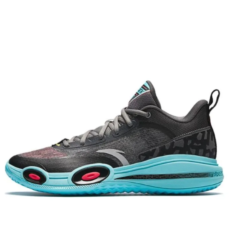 ANTA Attack 1 'Black Teal' 112421109-7 sold by KicksCrew