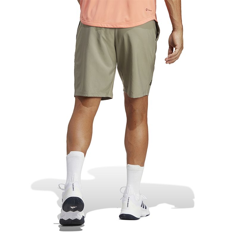 adidas Club 3-Stripes Tennis Shorts 'Silver Pebble' HT7167 sold by KicksCrew product image thumbnail 3