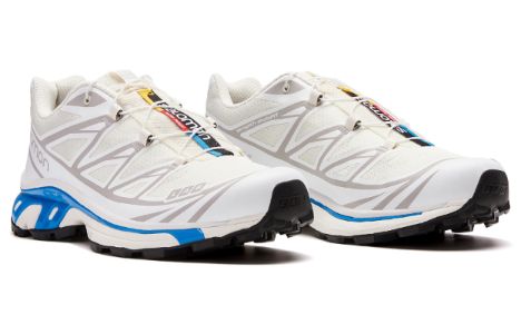 SALOMON XT-6 'Cream White Blue' 473817 sold by KicksCrew