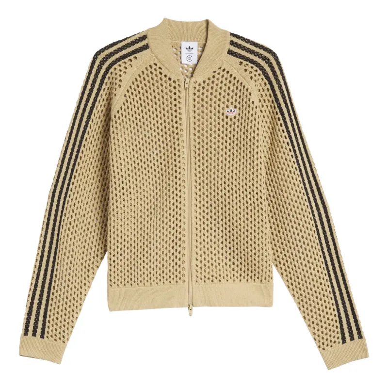 adidas x CLOT FW24 Crochet Track Jacket Asia Sizing 'Beige Tone' JF4270 sold by KicksCrew