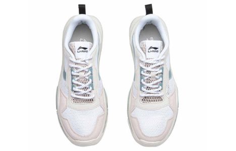 (WMNS) Li-Ning Mark Lite 'White Pink Green' AGCQ024-2 sold by KicksCrew