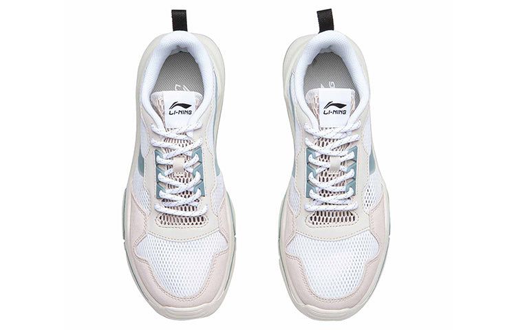 (WMNS) Li-Ning Mark Lite 'White Pink Green' AGCQ024-2 sold by KicksCrew product image thumbnail 4