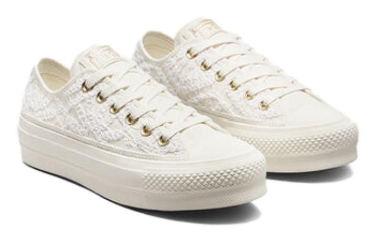 (WMNS) Converse Chuck Taylor All Star Lift Platform Low 'Daisy Cord' A05007C sold by KicksCrew product image thumbnail 2
