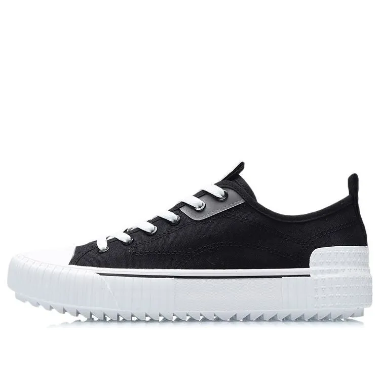 Li-Ning x Disney Skate Shoes 'Black White' AGCR177-2 sold by KicksCrew