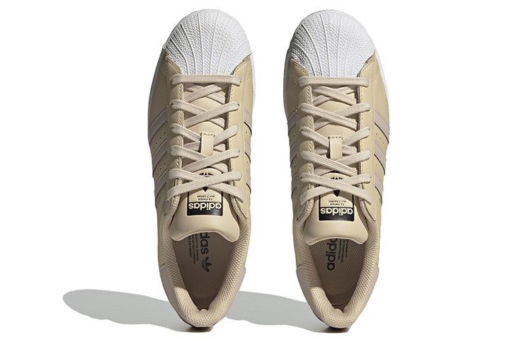 (WMNS) Adidas Originals Superstar Shoes 'Sand Strata Wonder Taupe' HQ1905 sold by KicksCrew product image thumbnail 5