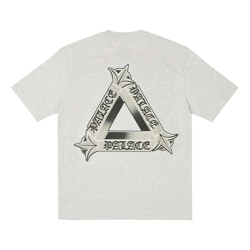 Palace Tri-Og T-Shirt 'Grey Marl' P26TS181 sold by KicksCrew