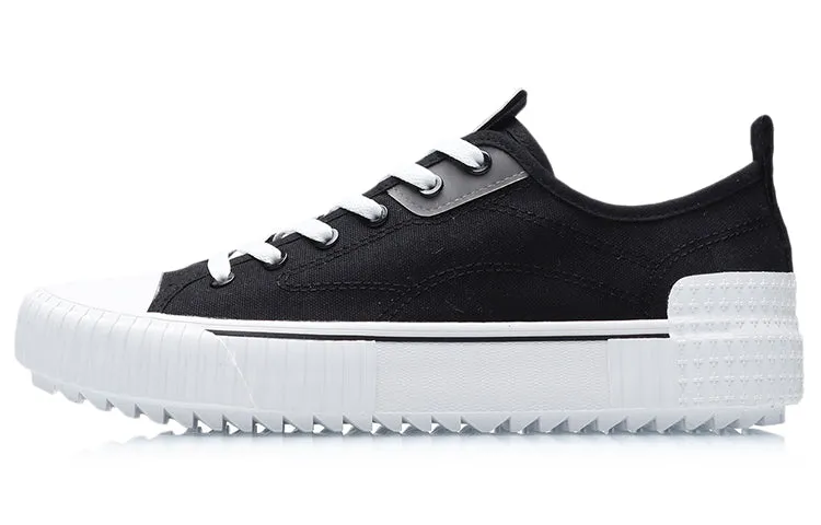 Li-Ning x Disney Skate Shoes 'Black White' AGCR177-2 sold by KicksCrew product image thumbnail 2