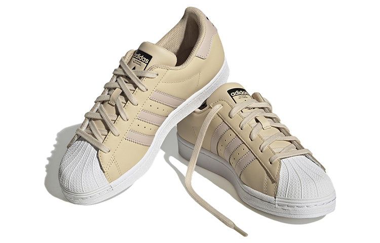 (WMNS) Adidas Originals Superstar Shoes 'Sand Strata Wonder Taupe' HQ1905 sold by KicksCrew product image thumbnail 3