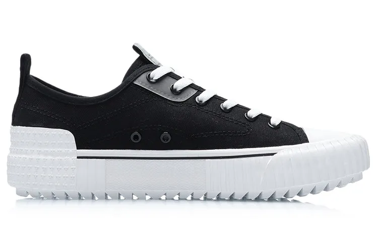 Li-Ning x Disney Skate Shoes 'Black White' AGCR177-2 sold by KicksCrew product image thumbnail 3