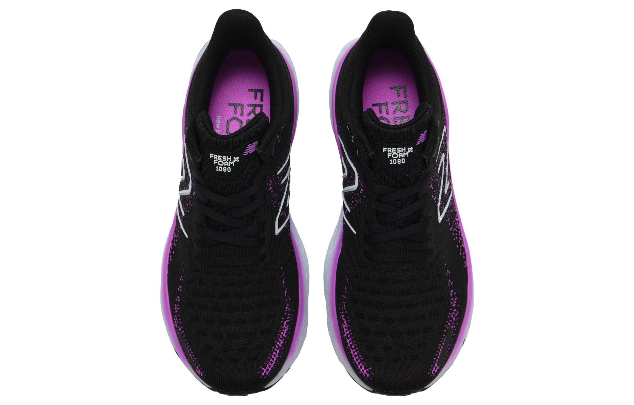 (WMNS) New Balance Fresh Foam 1080 v12 Shoes 'Black Purple' W108012J sold by KicksCrew product image thumbnail 4