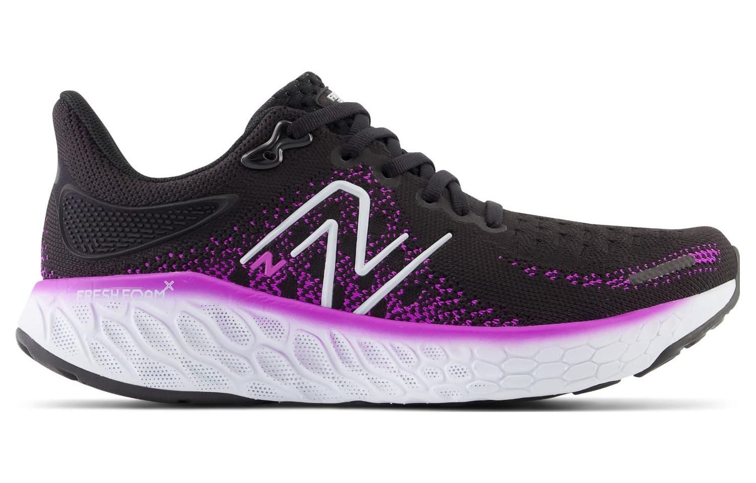 (WMNS) New Balance Fresh Foam 1080 v12 Shoes 'Black Purple' W108012J sold by KicksCrew product image thumbnail 2