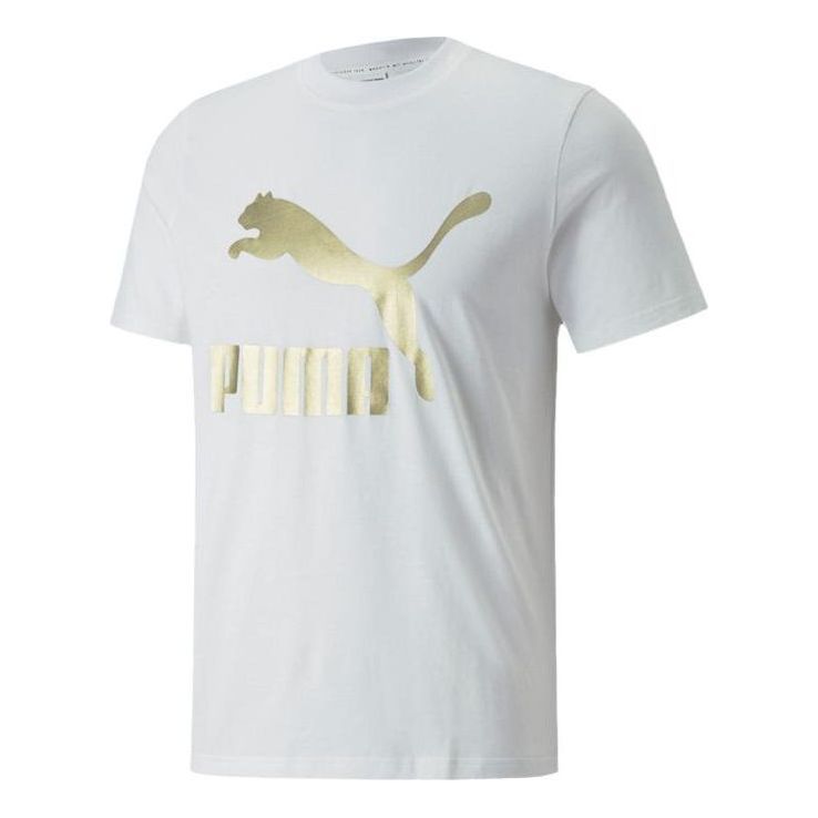 PUMA Regular Classic T-Shirt 'White' 673666-02 sold by KicksCrew