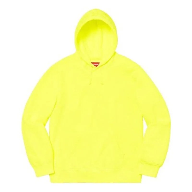 Supreme Overdyed Hooded Sweatshirt 'Yellow' SUP-SS20-576 sold by KicksCrew