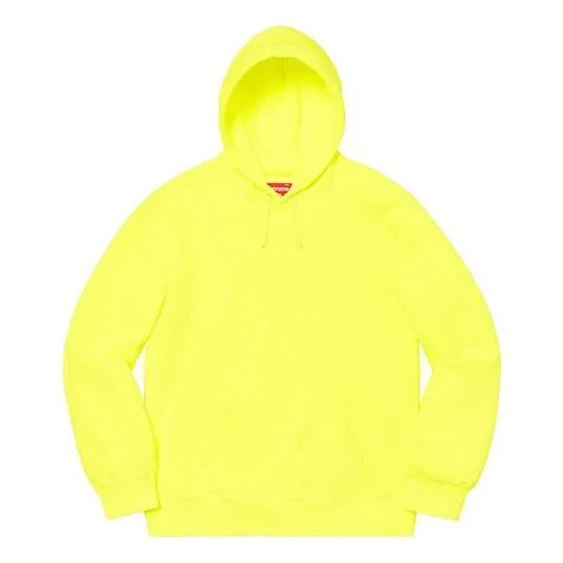 Supreme Overdyed Hooded Sweatshirt 'Yellow' SUP-SS20-576 sold by KicksCrew