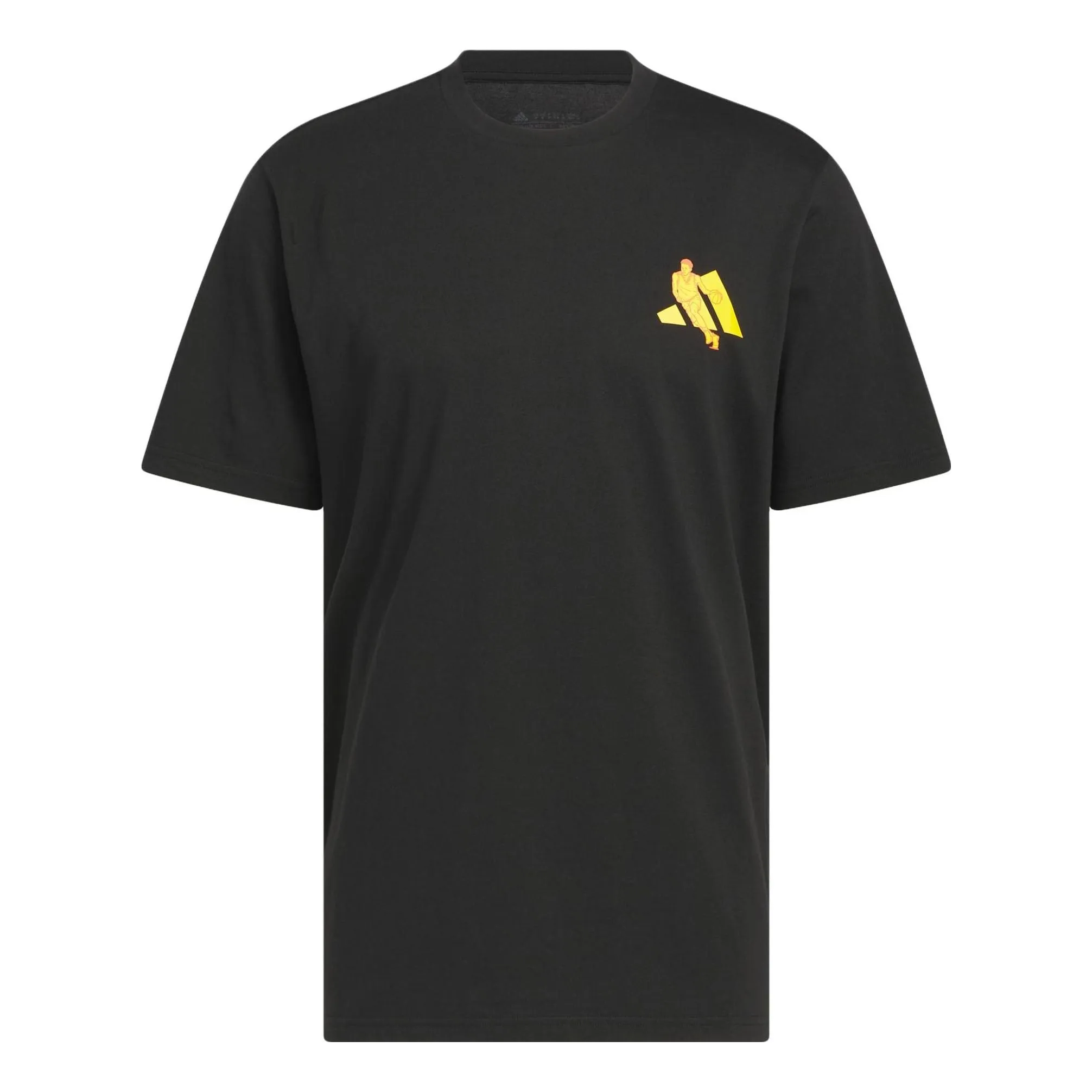 adidas Trae Icons Graphic T-Shirt 'Black Yellow' IL9479 sold by KicksCrew