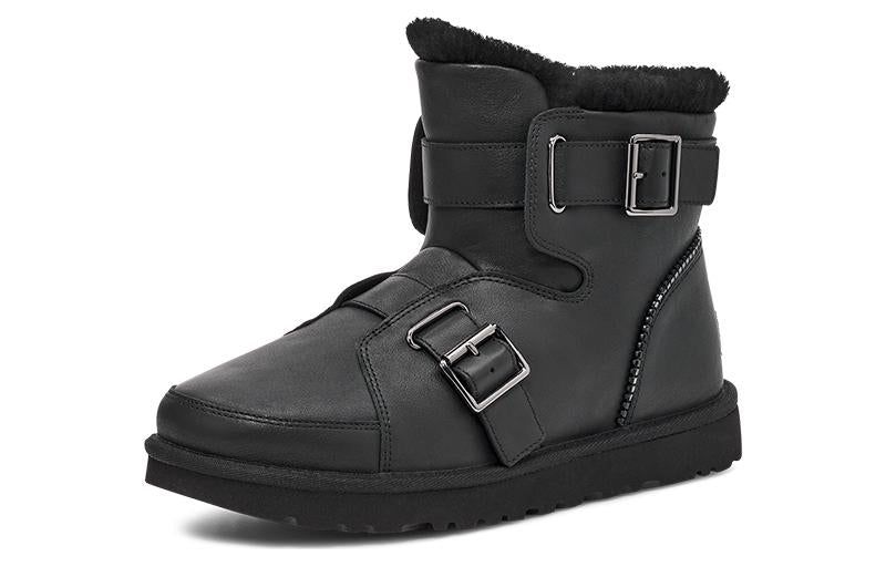 (WMNS) UGG Mini Buckle Short Boots 'Black' 1138157-BLK sold by KicksCrew product image thumbnail 3