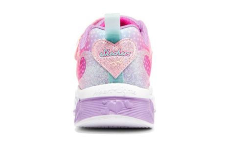 (GS) Skechers Flutter Heart Lights 'Pink Multi' 302315L-PKMT sold by KicksCrew