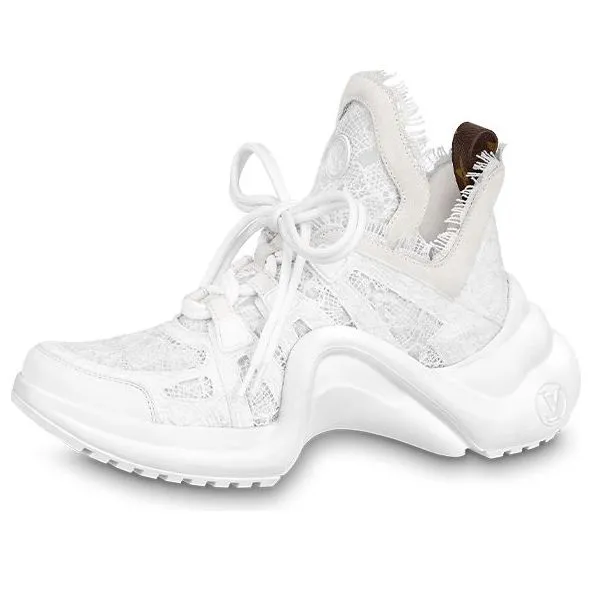 (WMNS) LOUIS VUITTON Archlight 1.0 Sneakers 'White Lace' 1ABI39 sold by KicksCrew