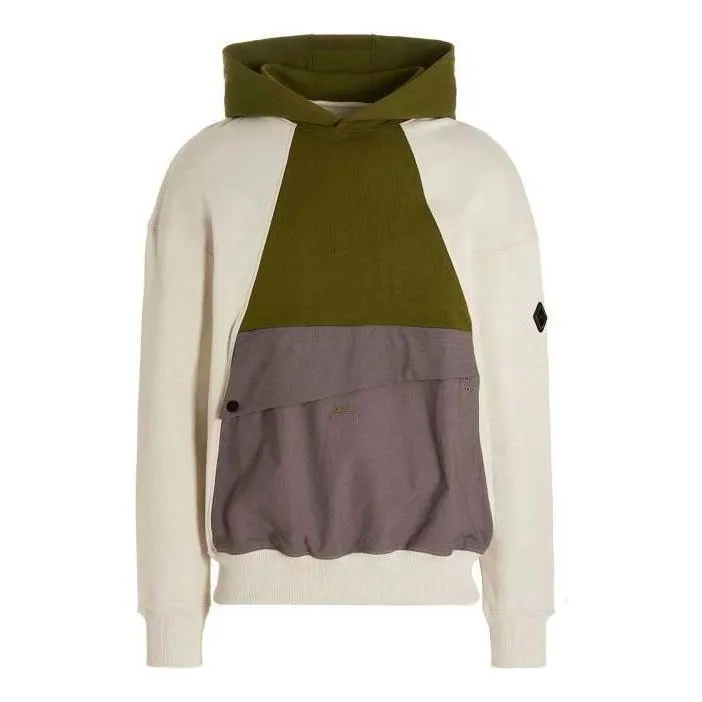 A-COLD-WALL* Flap-pocket Panelled Hoodie 'Off White' ACWMW060BONE sold by KicksCrew
