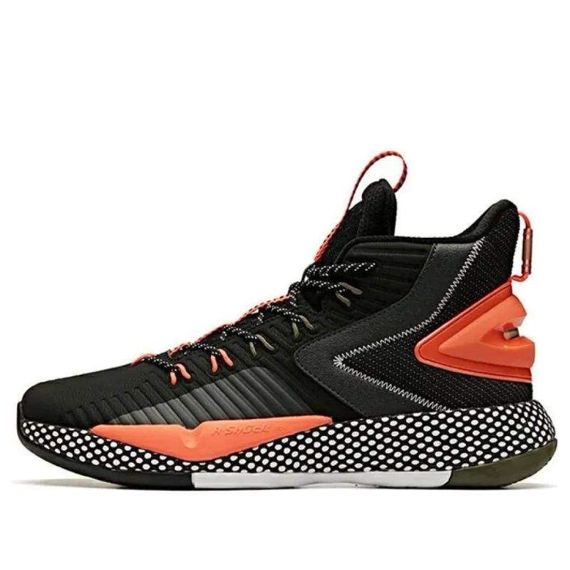 ANTA Quick Battle 3 'Black Orange' 11941606-1 sold by KicksCrew